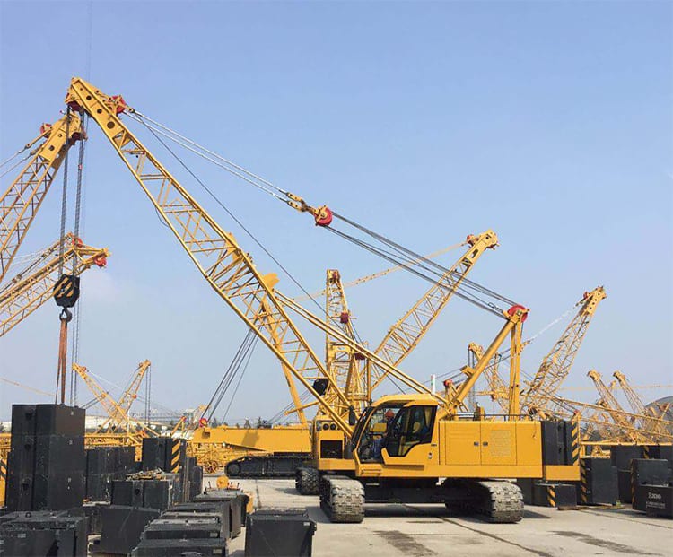 XCMG official new 55 ton hoisting equipment crawler crane XGC55 for sale